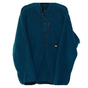 Vintage Half Zip REI Fleece Jacket XL